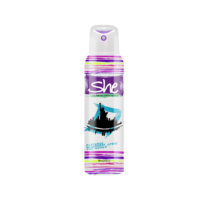 اسپری خوشبو کننده بدن زنانه نیویورک She 150ml