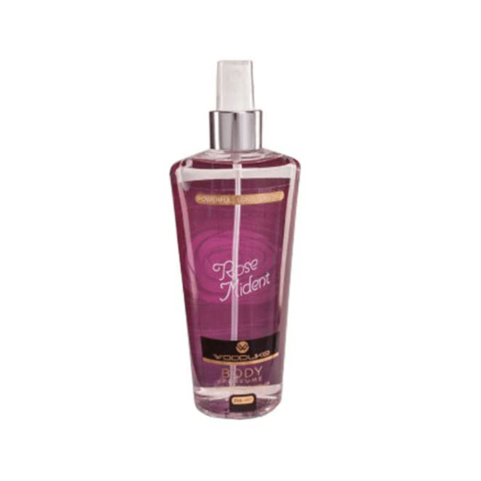 بادی اسپلش زنانه رز میدنت Woodlike 250ml