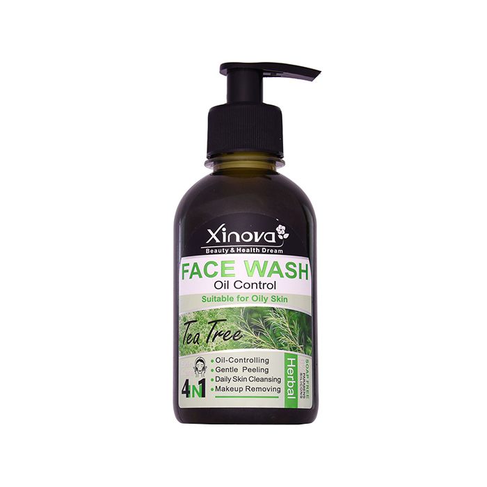 ژل شستشوی صورت کنترل کننده چربی پوست xinova 250ml