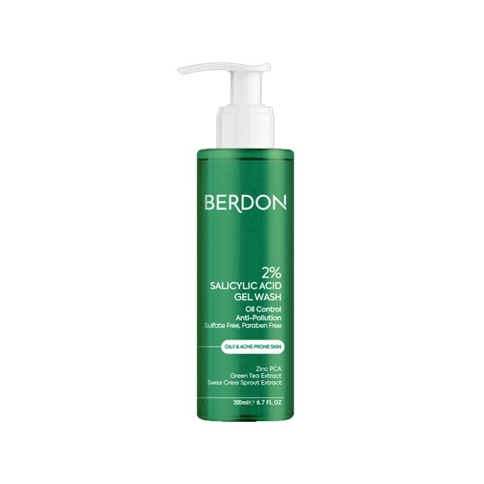 ژل شستشو سالیسیلیک اسید 2% BERDON