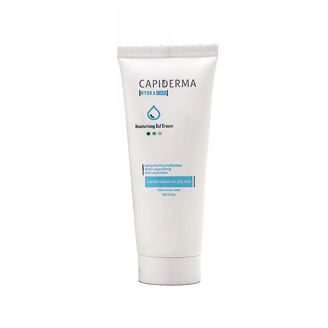 ژل کرم آبرسان پوست چرب و مختلط CAPIDERMA