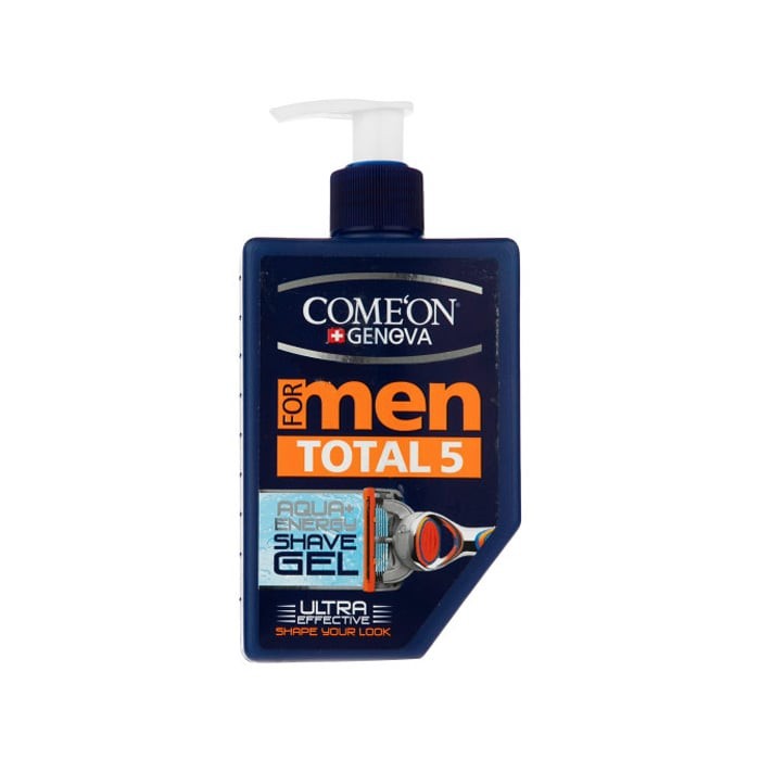 ژل اصلاح مردانه توتال 5 Comeon 260ml