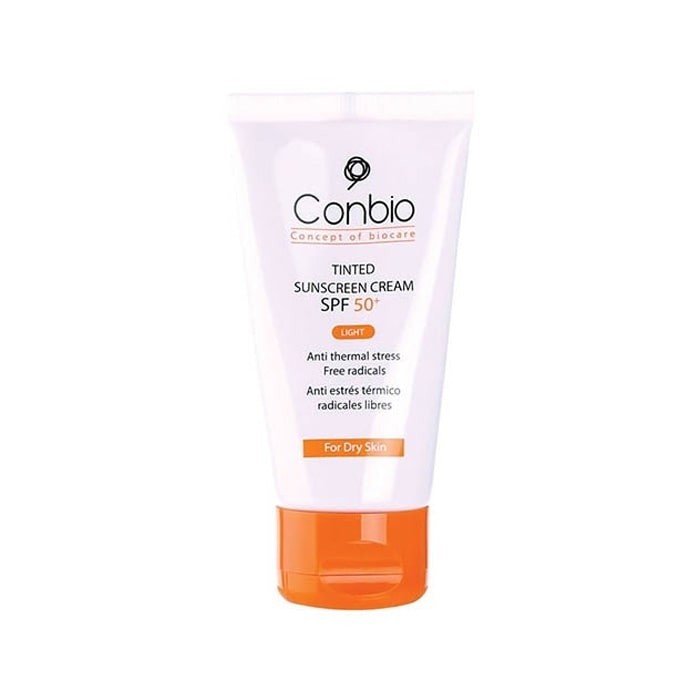 کرم ضد آفتاب رنگی مناسب پوست خشک Conbio SPF50