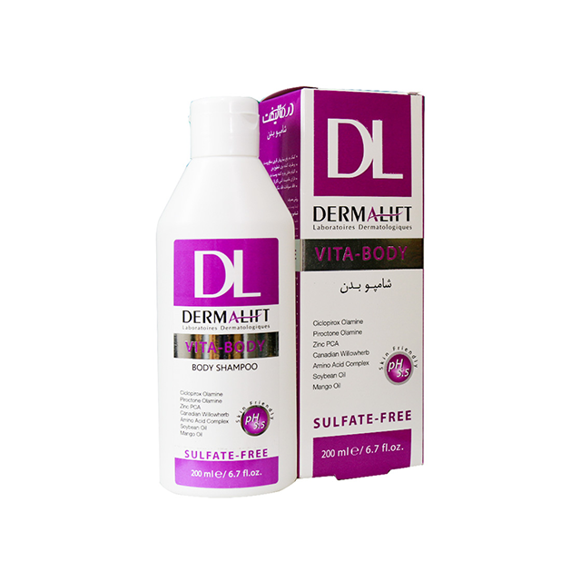 شامپو بدن ضد قارچ ویتا بادی Dermalift