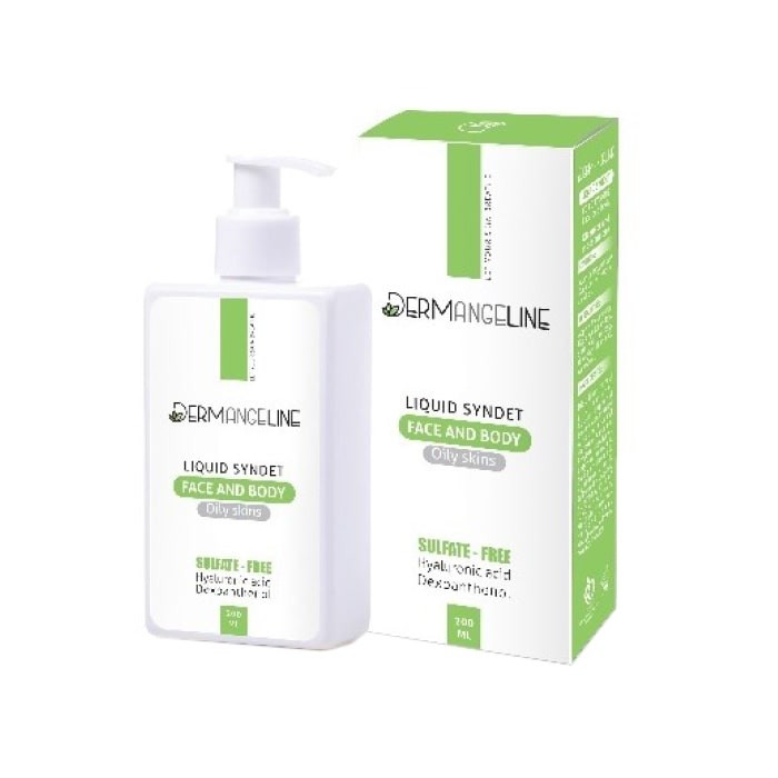 کرم ژل پاک کننده مناسب پوست چرب DERMANGELINE