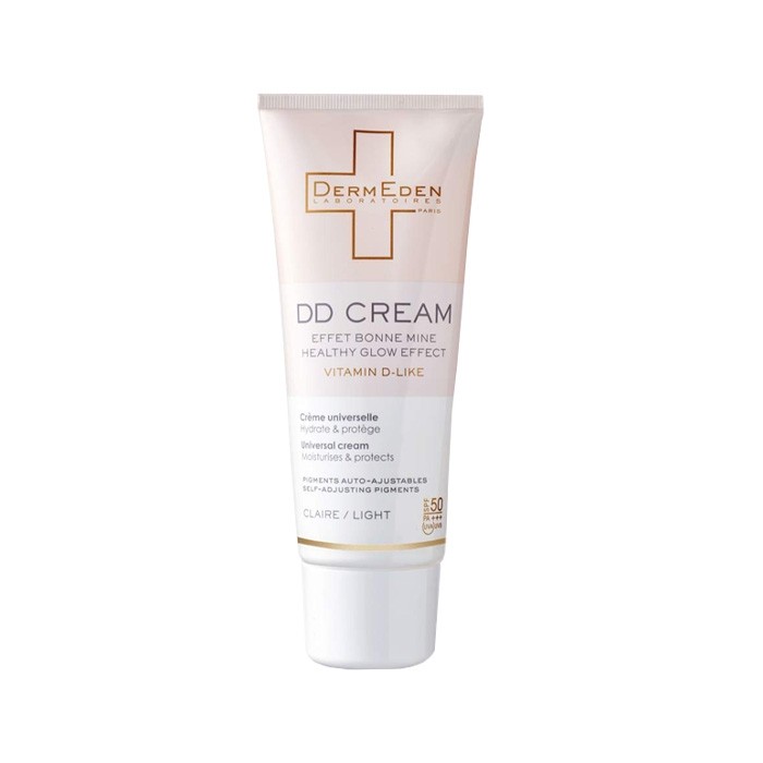 دی دی کرم چهارکاره رنگی با SPF50 مناسب انواع پوست DermEden