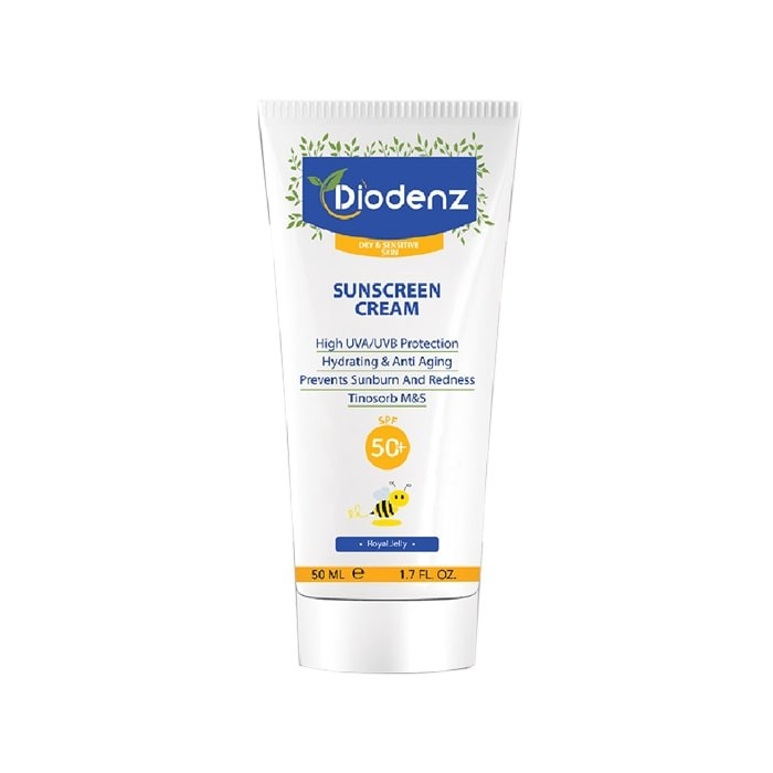 کرم ضد آفتاب بی رنگ مناسب پوست خشک و حساس Diodenz SPF50