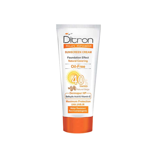 کرم ضد آفتاب با Ditron SPF40