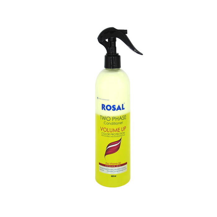 اسپری دو فاز حجم دهنده تثبیت کننده موهای رنگ شده و هایلایت Rosal