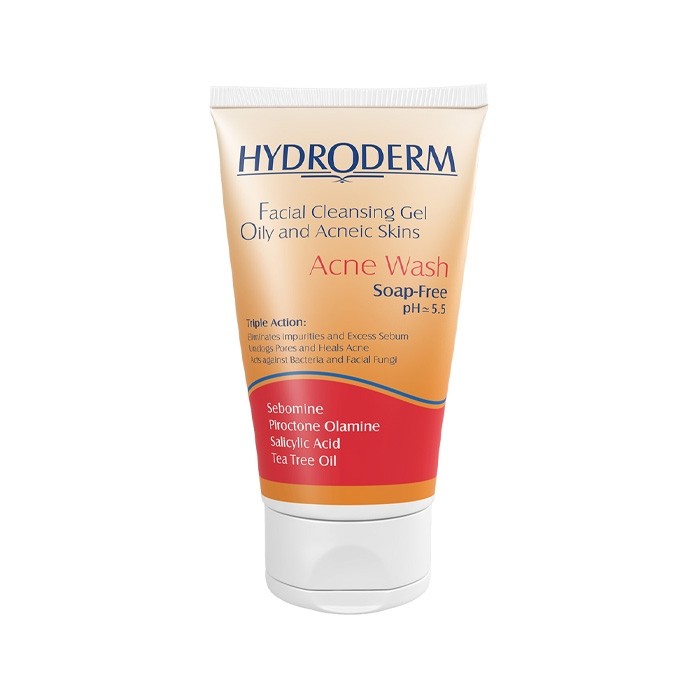 ژل شستشوی صورت پوست چرب Hydroderm