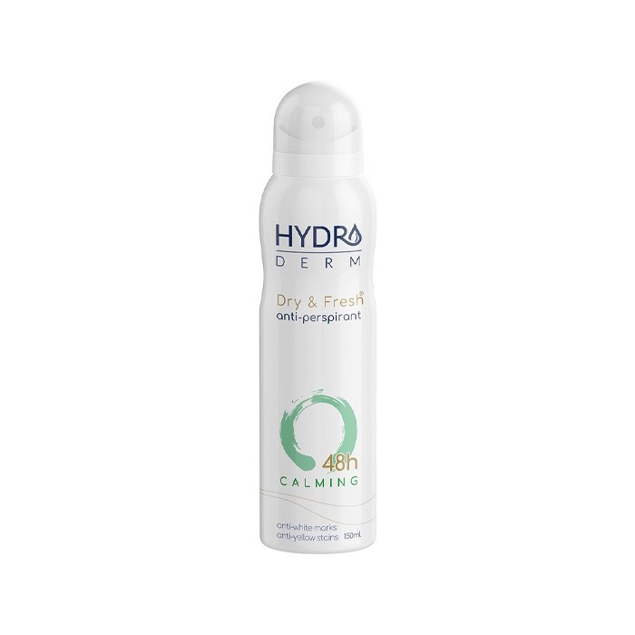 اسپری دئودورانت و ضد تعریق مدل تسکین دهنده HYDRODERM Lady