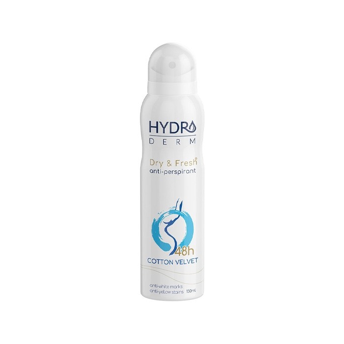 اسپری دئودورانت کوتون ولوت Hydroderm Lady