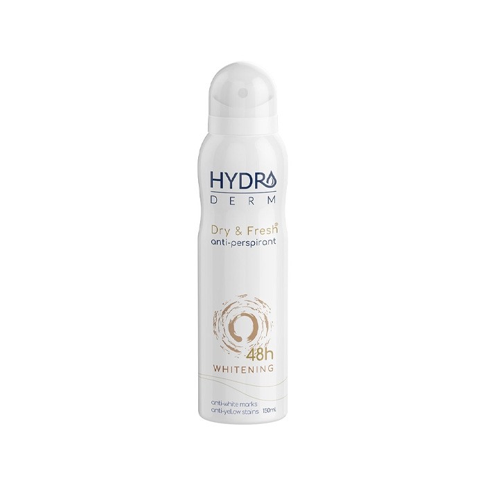 اسپری دئودورانت و ضد تعریق مدل روشن کننده HYDRODERM Lady