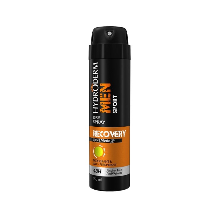 اسپری دئودورانت و ضد تعریق اسپرت ریکاوری HYDRODERM MEN