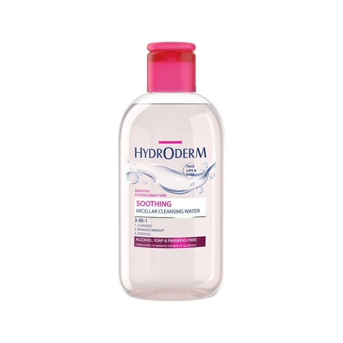 میسلار واتر تسکین دهنده 3 در 1 مناسب پوست حساس HYDRODERM