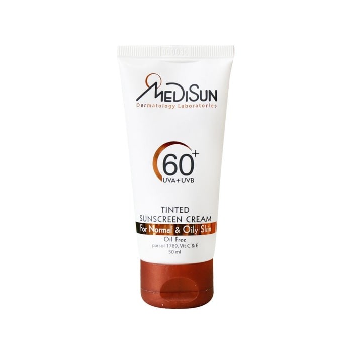 کرم ضد آفتاب مناسب پوست چرب و معمولی Medisun SPF60