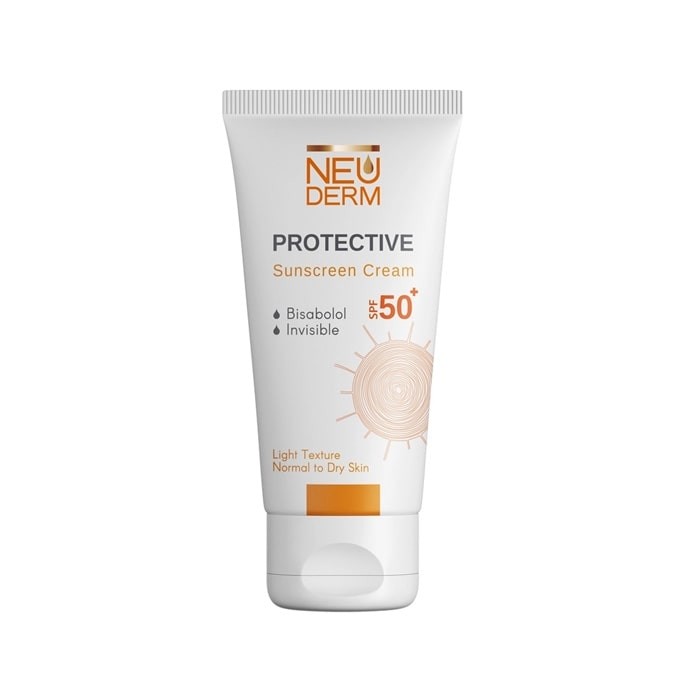 کرم ضد آفتاب هایلی پروتکتیو بی رنگ NEUDERM SPF50