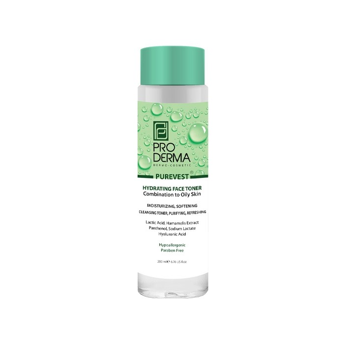 تونر آبرسان پوست مختلط تا چرب پیور وست PRODERMA