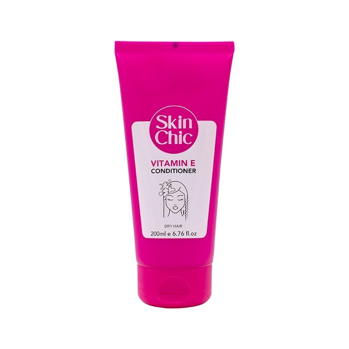 نرم کننده مو ویتامین E مناسب موی خشک Skin Chic