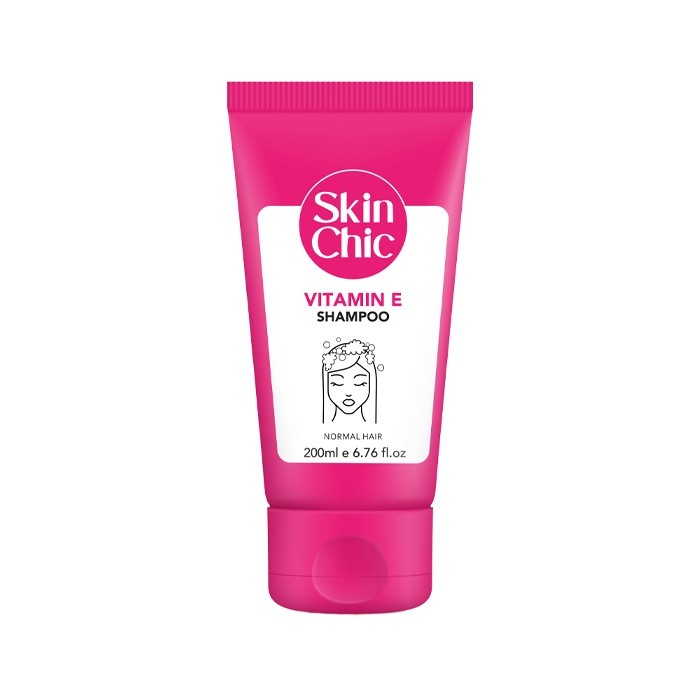 شامپو ویتامین E مناسب موهای معمولی Skin Chic
