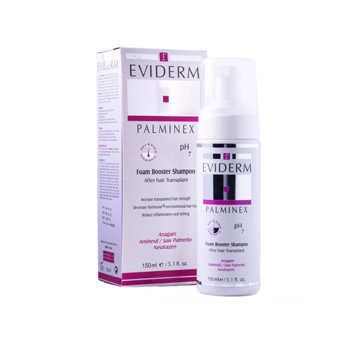 شامپو فوم تقویت کننده پالمینکس EVIDERM