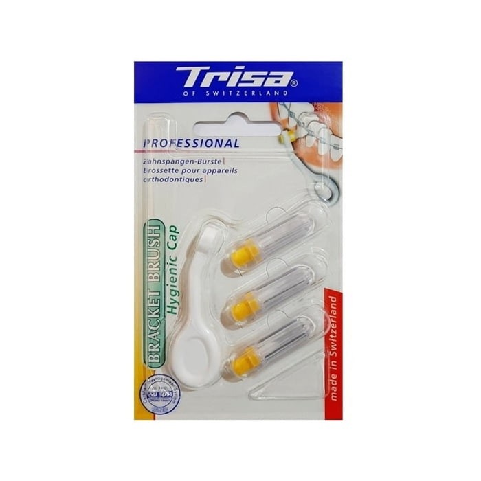 براش ارتودنسی پروفشنال براکت براش با درپوش بهداشتی Trisa