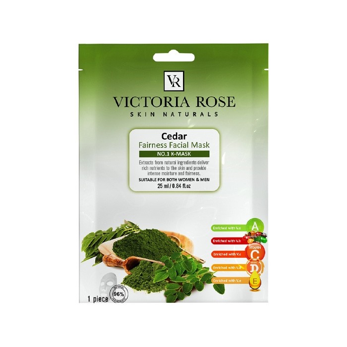ماسک ورقه ای صورت سدر VICTORIA ROSE