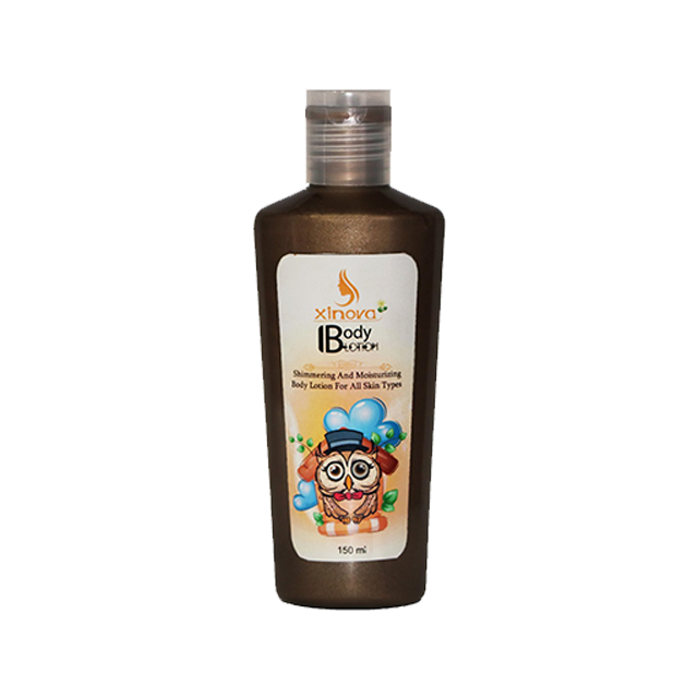 لوسیون براق کننده و مرطوب کننده بدن طرح جغد Xinova 150ml