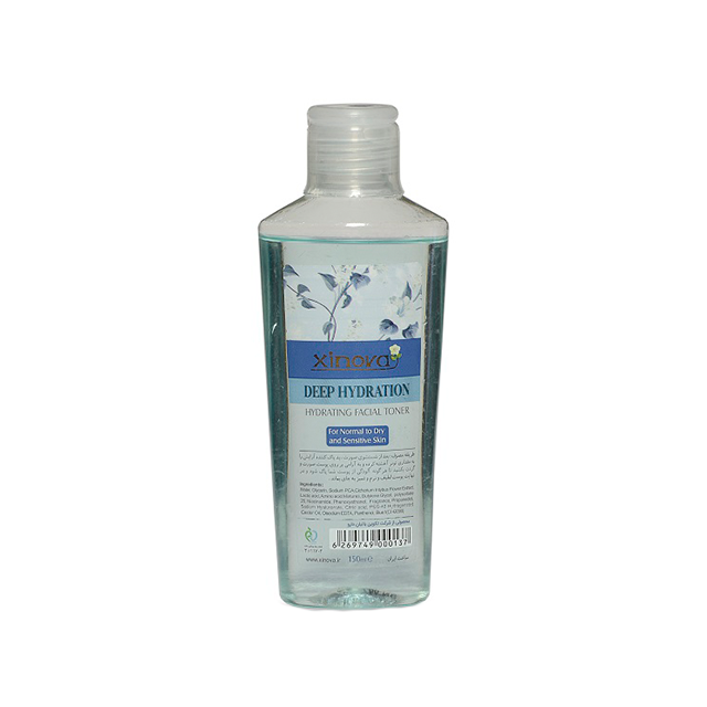 تونر آبرسان مناسب پوست خشک و معمولی Xinova 150ml