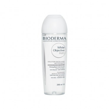 محلول پاک کننده آرایش و روشن کننده میسلار وایت آبجکتیو BIODERMA H2O