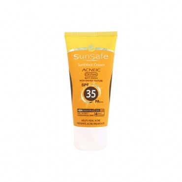 كرم ضد آفتاب آنتی آكنه SunSafe SPF 35