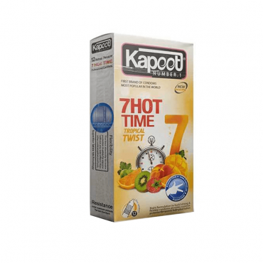 کاندوم فروتی تايم يک ساعته 7 کاره گرم KAPOOT