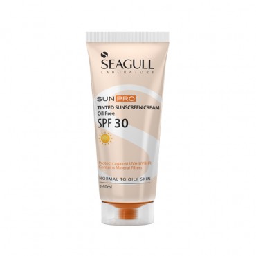 کرم ضد آفتاب رنگی Seagull SPF 30