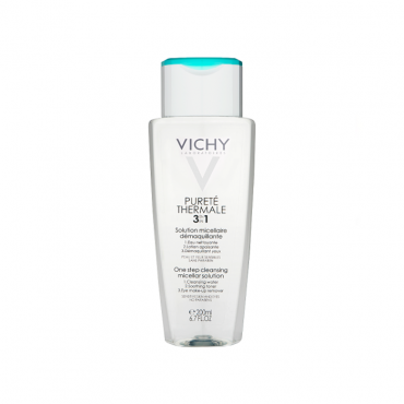 محلول میسلار پاک کننده آرایش 3 کاره VICHY