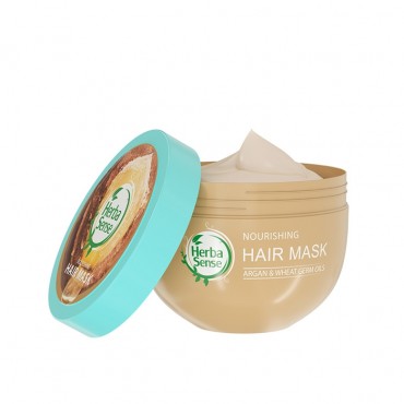 ماسک کراتینه و مغذی مو حاوی روغن آرگان و جوانه گندم Ardene Herba Sense