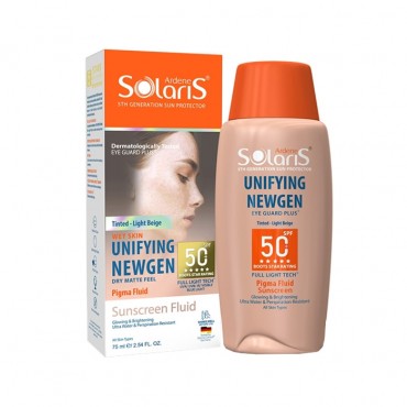 فلوئید ضد آفتاب ضد لک رنگی یونی فایینگ نیوژن Ardene Solaris SPF50