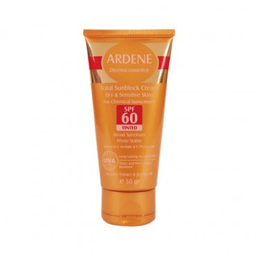 کرم ضد آفتاب رنگی ARDENE 50gr SPF60