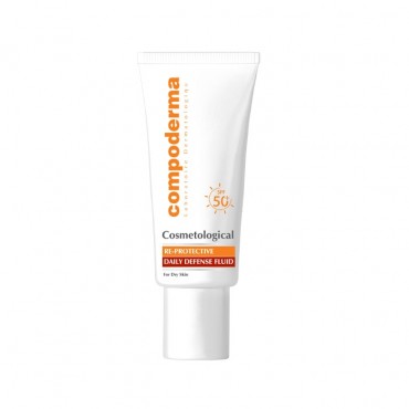فلوئید ضد آفتاب ری پروتکتیو مناسب پوست خشک compoderma SPF50