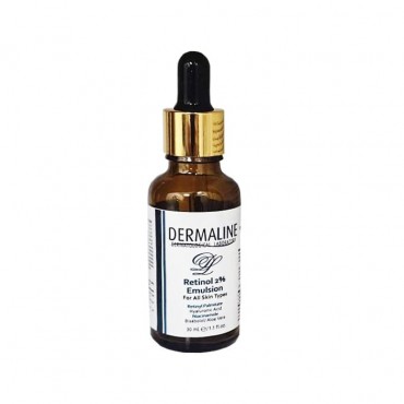 امولسیون ضد چروک حاوی رتینول 2% DERMALINE