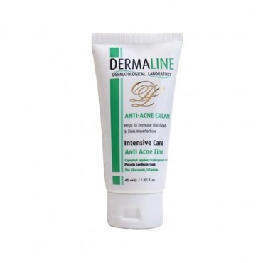 کرم ضد جوش بی رنگ DERMALINE