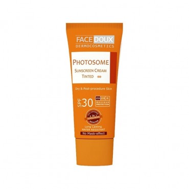 كرم ضد آفتاب رنگی فوتوزوم پوست خشک FACE DOUX SPF30