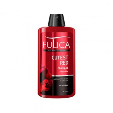شامپو تثبیت کننده موهای رنگ شده مناسب موی قرمز Fulica