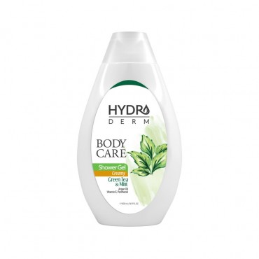 شامپو بدن کرمی چای سبز و نعنا HYDRODERM