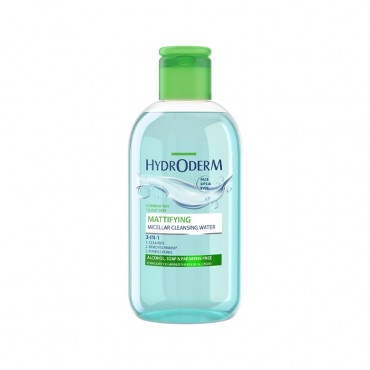 میسلار واتر مات کننده 3 در 1 مناسب پوست چرب HYDRODERM