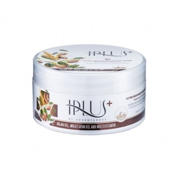 کرم مرطوب کننده روغن آرگان و جوانه گندم IPLUS 200ml