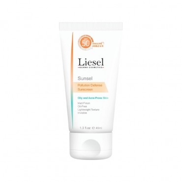 کرم ضد آفتاب بی رنگ سانسل مناسب پوست چرب و مستعد آکنه Liesel SPF50