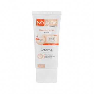 BB کرم مرطوب کننده رنگی پوست‌ چرب و جوشدار No Acne
