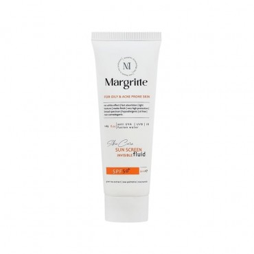 فلوئید ضد آفتاب بی رنگ پوست چرب و مستعد آکنه Margritte SPF50