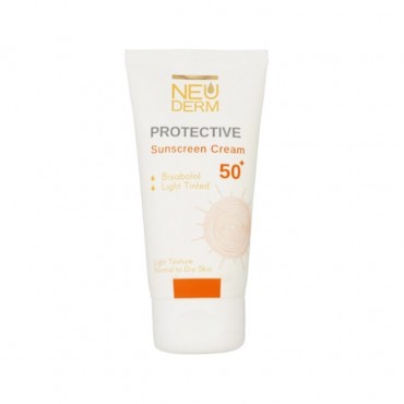 کرم ضد آفتاب هایلی پروتکتیو بژ روشن NEUDERM SPF50