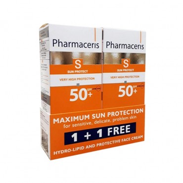 پکیج دوعددی ضد آفتاب هیدرولیپید SPF50 Pharmaceris